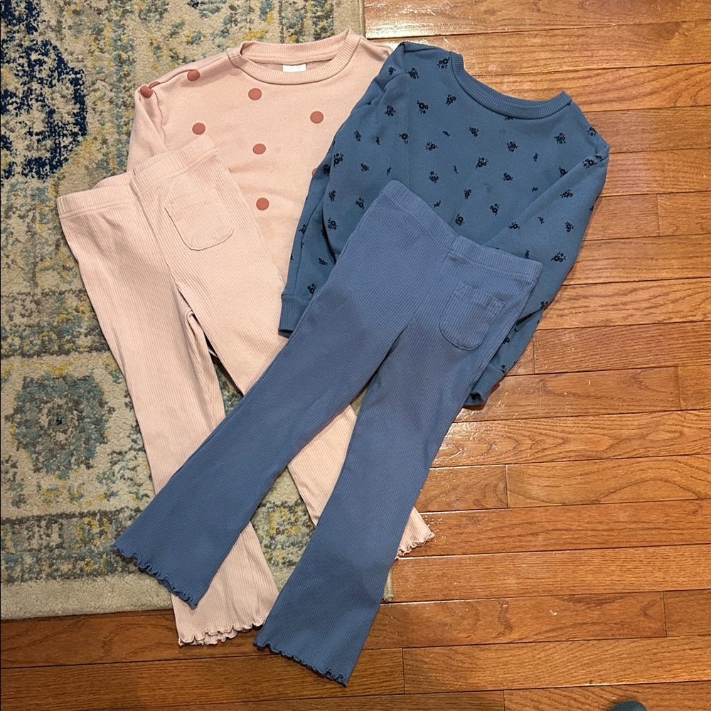 Kids play wear sets with Flare Pants